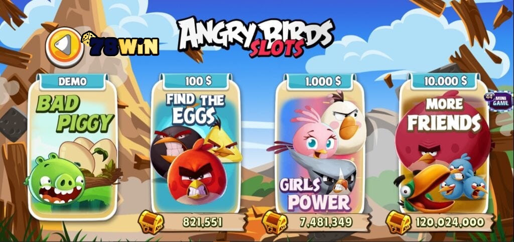 Điểm Nổi Bật Của Nổ Hũ Angry Birds 78win